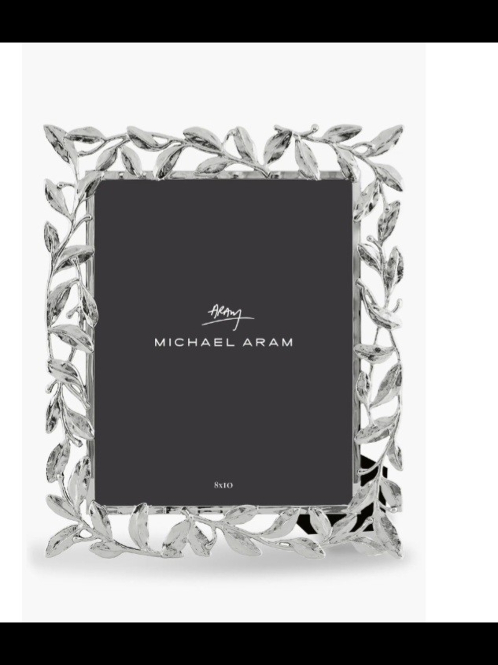 Michael Aram Silver Laurel 8x10 Frame